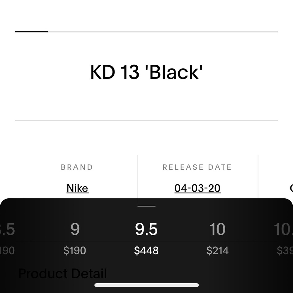 Nike KD13 size 9.5 Mens
